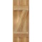 Ekena Millwork Joined Board-n-Batten Shutters w/Z-Bar, Rough Sawn Western Red Cedar, 10 3/4W x 28H, PR RBJ06Z11X028RWR - alternate 4